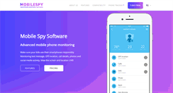 Desktop Screenshot of mobilespy.net