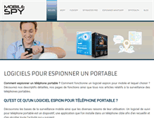 Tablet Screenshot of mobilespy.fr