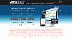 Desktop Screenshot of mobilespy.co.in